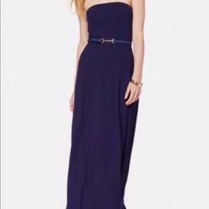 Convertible Navy/Wht Maxi Skirt/Dress
